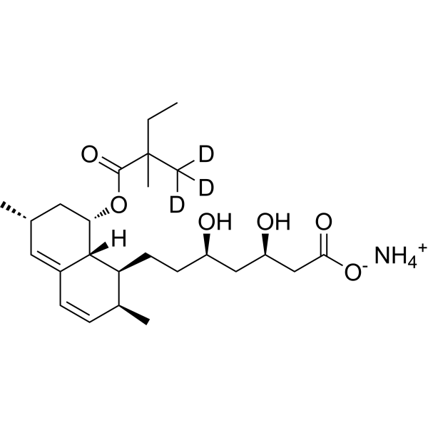 Simvastatin acid-d3 ammonium